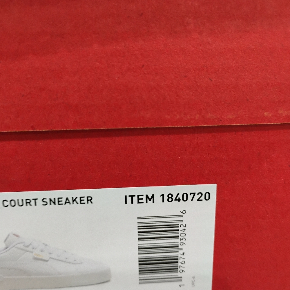 Puma White Leather Sneakers Women Brand New Size 5.5 - Picture 8 of 11